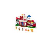 Fisher-Price Little People Caring for Animals Farm - German Edition, interactive playset with Smart Stages learning for toddlers and kids ages 1-5,