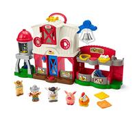 Fisher-Price Little People Caring for Animals Farm - German Edition, interactive playset with Smart Stages learning for toddlers and kids ages 1-5, HHX34