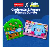 Fisher-Price Little People Cinderella and Forest Friends Bundle