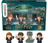 Fisher-Price Little People Collector Coffret Harry Potter et la Chambre des secrets en édition spéciale pour les adultes et les fans avec 4 figurines