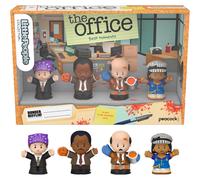 Little People Collector The Office Best Moments from US TV Show Special Edition Set for Adults & Fans in Display Box, 4 Figures, HVG56