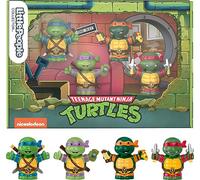 Fisher-Price Little People Collector Teenage Mutant Ninja Turtles Special Edition Set in a Display Gift Box for Adults & Fans, 4 Figures