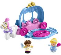 Fisher-Price Little People Disney Princess Cinderella's Dancing Carriage Set