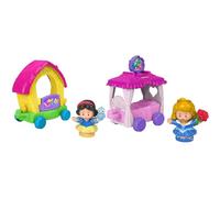 Fisher-Price Little People Disney Princess Parade Floats Bundle with Sleeping Beauty and Snow White