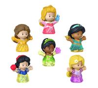 Fisher Price Little People Disney Princess Shimmer Gowns Figure Set 6