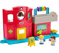 Fisher-Price Little People Friendly School, Interactive Playset with Music, Sounds and Learning Phrases for Toddlers & Preschool Kids Ages 1-5 Years
