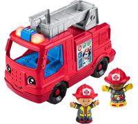 Fisher Price Little People Helping Others Fire Truck w/ Figures VehicleHJN38