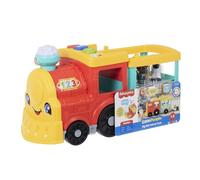 Fisher-Price Little People Large ABC Animal Friends Train - Musical Learning Train with 3 Game Levels, 5 Animal Figures and Multilingual Content for Children and Preschool Children from 1 to 5 Years,