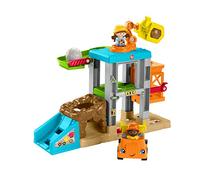 Fisher-Price Little People Load Up Construction Site Playset with Music