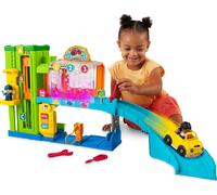 Fisher-Price Little People Light-Up Learning Garage Playset