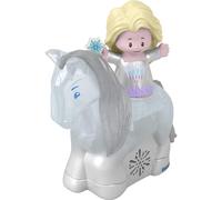 Fisher-Price Little People - Disney Frozen Elsa & Nokk, figure set with lights and sounds for toddlers and preschool kids
