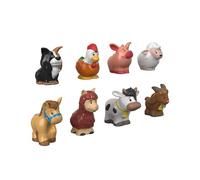 Fisher-Price Little People Farm Animal Friends 8-Piece Figure Set for Toddlers