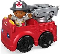 Fisher-Price Little People Vehicle and Figure - Firefighter and Fire Truck