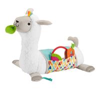 Fisher-Price Llama Baby Toy Grow-with-Me Tummy Time Llama Plush