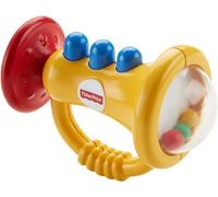 Fisher-Price Mattel DRF17 Baby Teething Ring Trumpet Rattle/Teething Rings