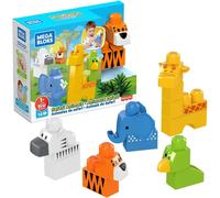 Fisher-Price Mega Bloks Safari Animals 14 Pieces and Animals