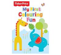 Fisher-Price My First Colouring Fun - Animals | Kids Colouring Book | Jumbo Educational Activity & Colouring Book Age 3+ | Early Learning, Colour, Draw and Creativity | Perfect for Boys & Girls