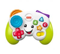 Fisher-Price Laugh & Learn JFD13 My First Console Remote Control with Music and Lights for Boys and Girls from 6 Months, Multilingual Version: English, Italian, Portuguese, Spanish