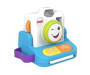 Fisher-Price My First Instant Camera, Musical Toy, French Version for 6 to 36 Months Baby, GMX43