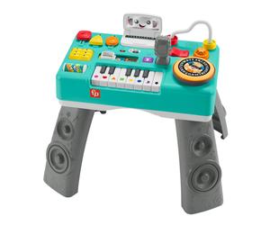 Fisher-Price My Laugh & Play DJ Activity Table | Baby Activity Table Light and Musical Version: English UK; Italian; Portuguese; Spanish Castilian