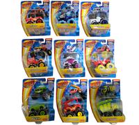Fisher-Price Nickelodeon Blaze & The Monster Machines Diecast Complete Set of 9 Vehicles from CGF20-963D Bundle
