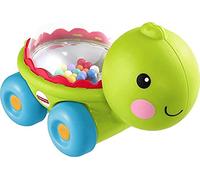 Fisher-Price Poppity Pop Turtle, Infant Push-Along Vehicle That Encourages Crawling