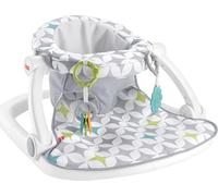 Fisher-Price Portable Baby Chair Sit-Me-Up Floor Seat with Developmental Toys & Machine Washable Seat Pad, Starlight Bursts