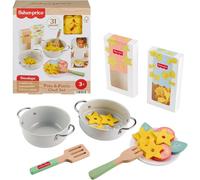 Fisher Price Wood Pulp Set Yellow