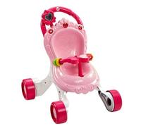 Fisher-Price Princess Stroll-Along Musical Walker and Doll Gift Set