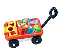 Fisher Price Pull & Play Learning Wagon GCV97 - Interactive Baby Wagon with Songs, Shapes & Colorful Lights (6+ Months)