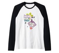 Fisher-Price Purple Monkey Bubblegum Tree Raglan Baseball Tee