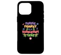 Fisher-Price - Purple Monkey In A Bubble Gum Tree Song Case for iPhone 16 Pro Max