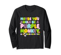 Fisher-Price Purple Monkey - Maybe You Could Be Long Sleeve T-Shirt