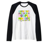 Fisher-Price Purple Monkey - Maybe You Could Be Raglan Baseball Tee