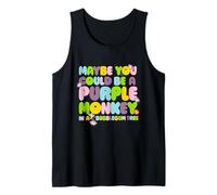 Fisher-Price Purple Monkey - Maybe You Could Be Tank Top