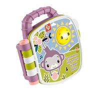 Fisher Price Purple Monkey Musical Book In Spanish