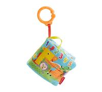 Fisher-Price Real Page-Turner Book with Activities, Textures and Sounds for Baby, FGJ40