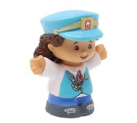 Fisher-Price Replacement Part for Collectible Little People Airport School Zoo Train or Dollhouse Playset DYF20 - Replacement Train Conductor Figure