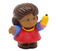 Fisher-Price Replacement Part for Collectible Little People Discovery Village School Playset C4284 - Replacement Hispanic Teacher Figure Kathleen - Carrying Pencil