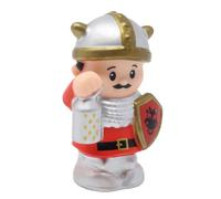 Fisher-Price Replacement Part for Collectible Little People Mighty King's Castle Royalty Playset CMV70 CMV73 - Replacement Knight Figure Holding Lantern