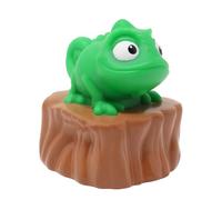 Fisher-Price Replacement Part for Collectible Little People Musical Dancing Palace Castle X6031 - Replacement Green Chameleon Pascal Sitting on an Stump Figure