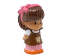 Fisher-Price Replacement Part for Collectible Little People Safari Big Animal Zoo School Dollhouse Playset CHF55 - Replacement Girl Mia Figure with Monkey on Shirt