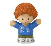 Fisher-Price Replacement Part Little People Family Playset - HBW72 ~ Replacement Curly Red Hair Child Figure ~ Wearing Blue Sweatshirt ~ Works Great with Other playsets Too!