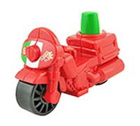 Fisher-Price Replacement Part Little People We Deliver Pizza Place Playset HBR79 - Replacement Red Pizza Delivery Motorcycle