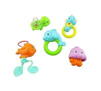 Fisher-Price Replacement Parts 3-in-1 Soothe and Play Mobile DFP12 - Replacement Sea Creatures Turtle, Dolphin, Seahorse, Jellyfish and Fish