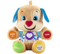 Fisher-Price Smart Stages Puppy, Laugh and Learn Soft Educational Electronic Toddler Learning Toy with Music and Songs