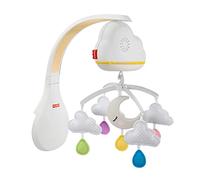 Fisher-Price Sound Machine Calming Clouds Mobile & Soother Convertible Crib to Tabletop with Music & Lights for Newborn to Toddler, GRP99