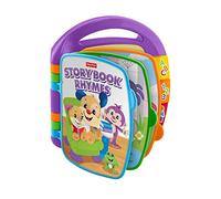 Fisher-Price Storybook Rhymes Learning Toy with Lights and Music for Babies and Toddlers, Laugh & Learn UK English Version, CDH26