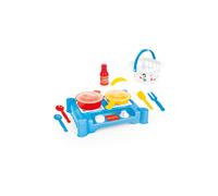 Fisher Price Stove Set Dolu Blue One Size