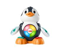 Fisher-Price - Tell me about Pino Penguin Numbers and Words, Italian version, interactive musical toy with lights and movements for learning, children's toy, 9+ months, HRB78